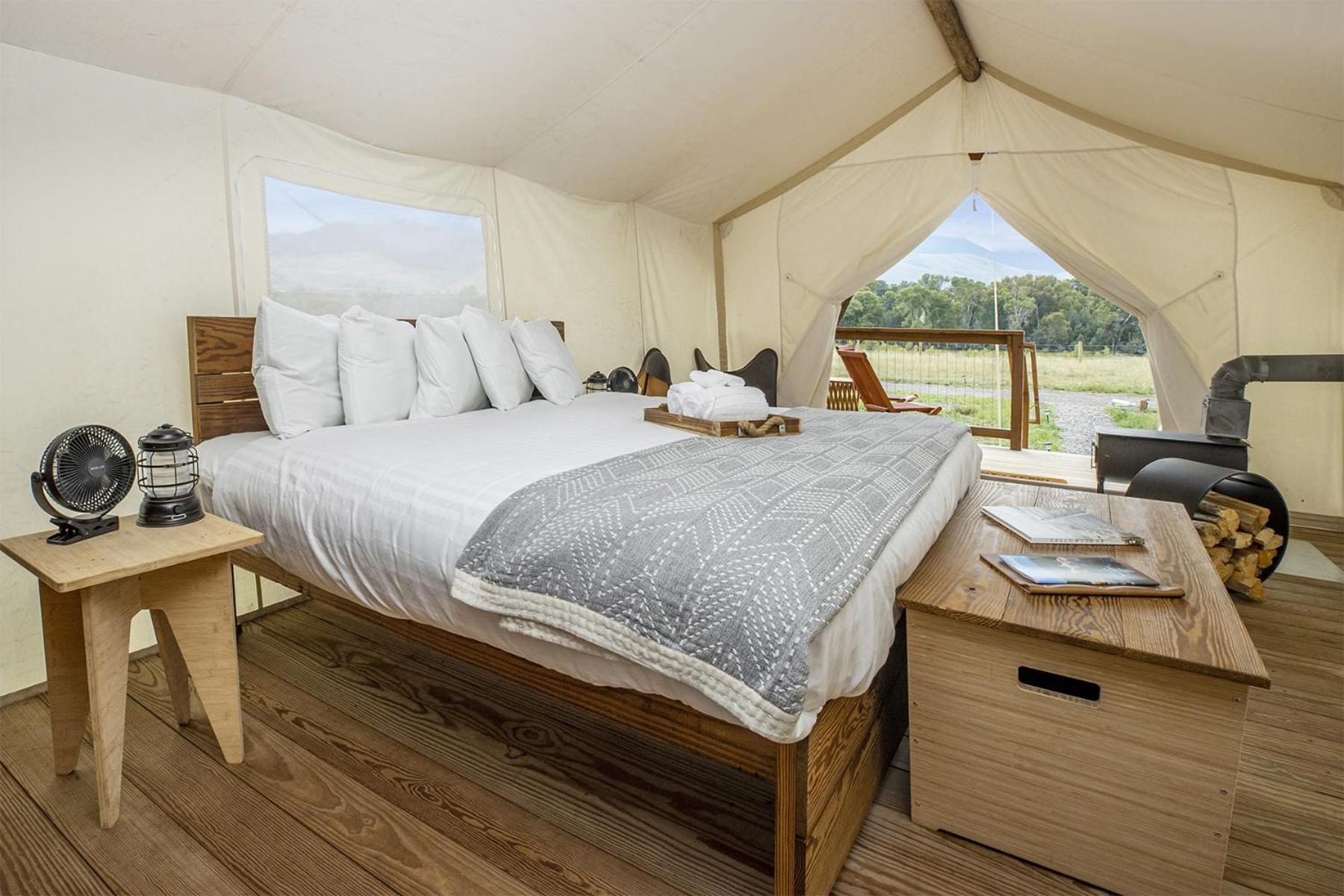 Under Canvas North Yellowstone - Paradise Valley Livingston Buitenkant foto