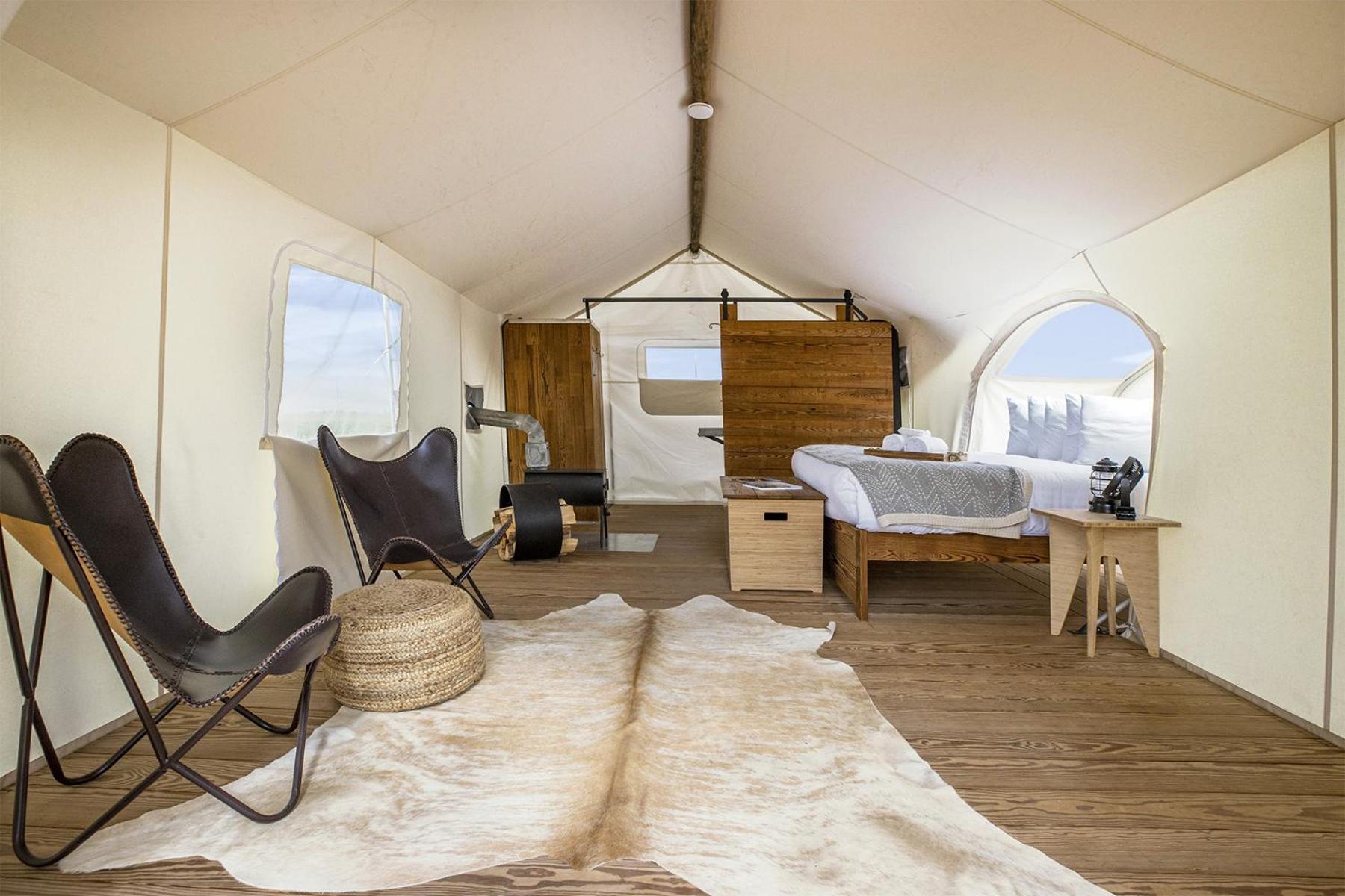 Under Canvas North Yellowstone - Paradise Valley Livingston Buitenkant foto