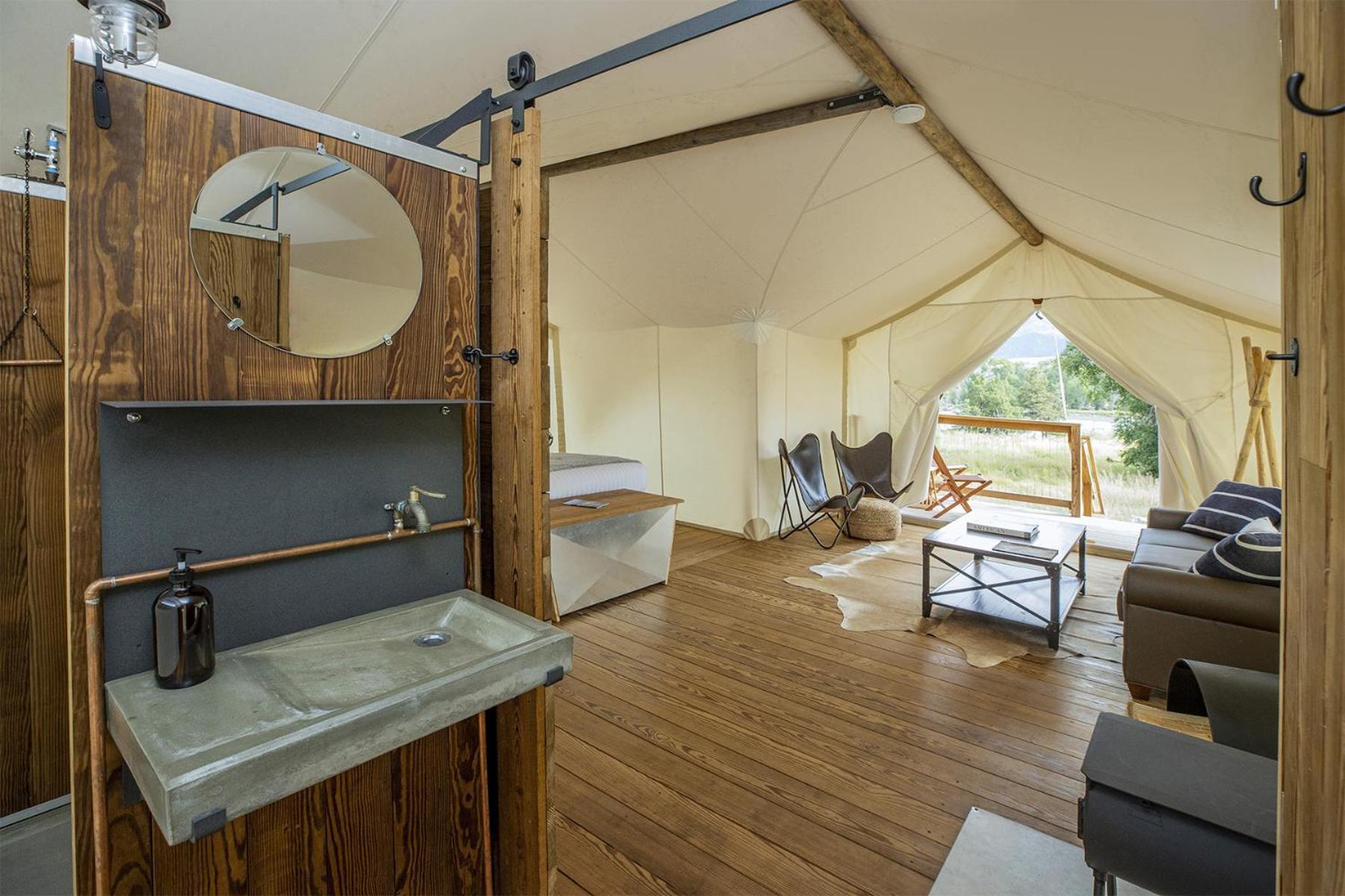 Under Canvas North Yellowstone - Paradise Valley Livingston Buitenkant foto